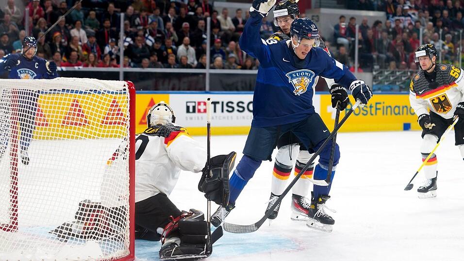 Finnland war zum WM-Auftakt f&uuml;r das deutsche Team zu abgezockt