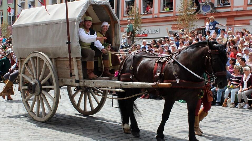Der letzte Umzug der Landshuter Hochzeit 2017