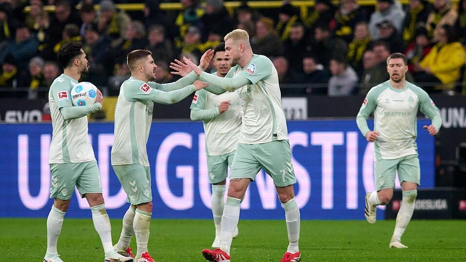 Der gebürtige Dortmunder Marvin Duksch traf für Werder.