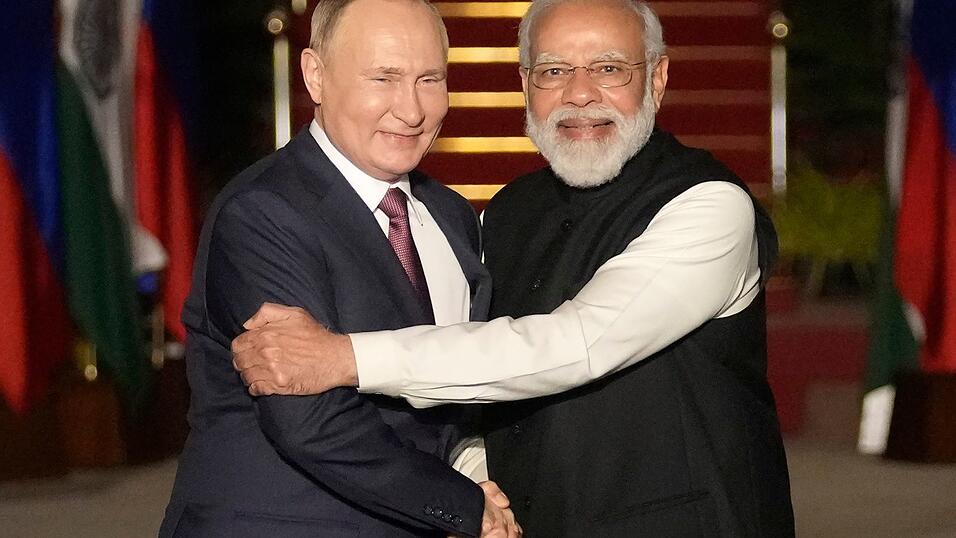 Putin reist zu einem Besuch nach Indien. (Archivbild)