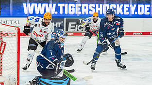 Alex Green (rechts) wird auch in der neuen Saison das Trikot der Straubinger tragen.