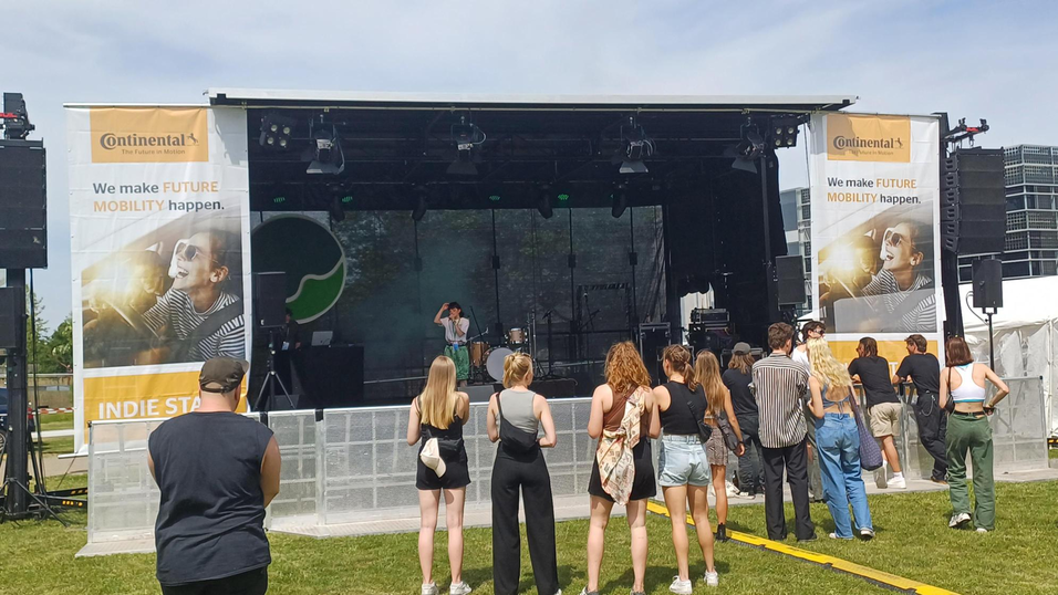 Das Campusfest verwandelte das Gel&auml;nde der OTH und der Uni Regensburg in eine Party-Area.