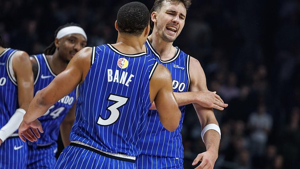 Franz Wagner (r) sorgte am Ende f&uuml;r die entscheidenden Punkte.