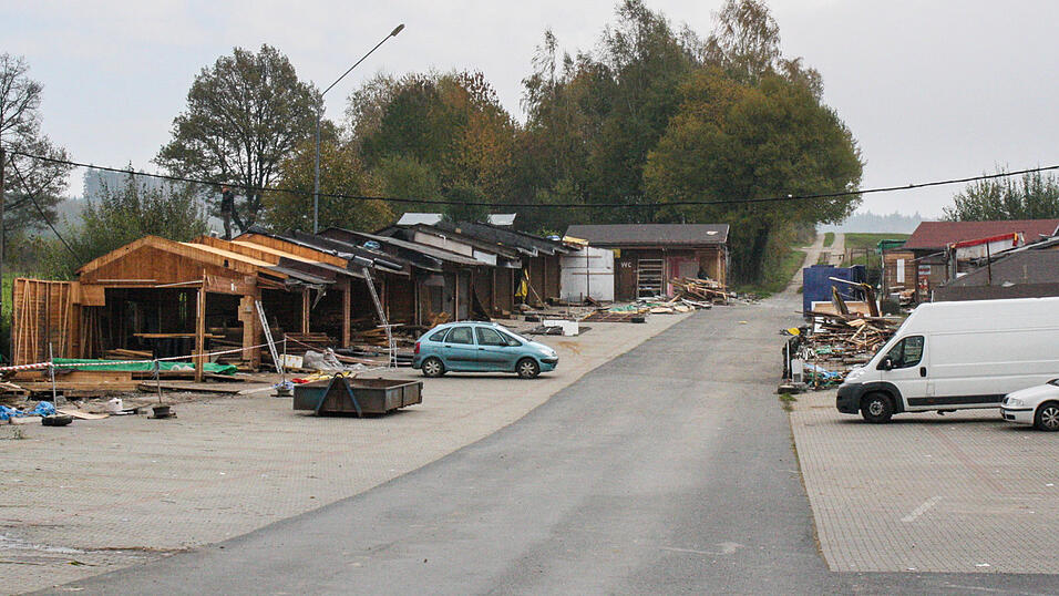 Der Vietnamesenmarkt muss einem Einkaufszentrum weichen.