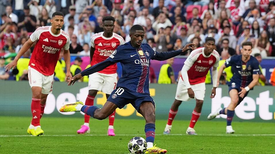 Ousmane Dembele sorgt für den Ausgleich. Ousmane Dembele sorgt für den Ausgleich.