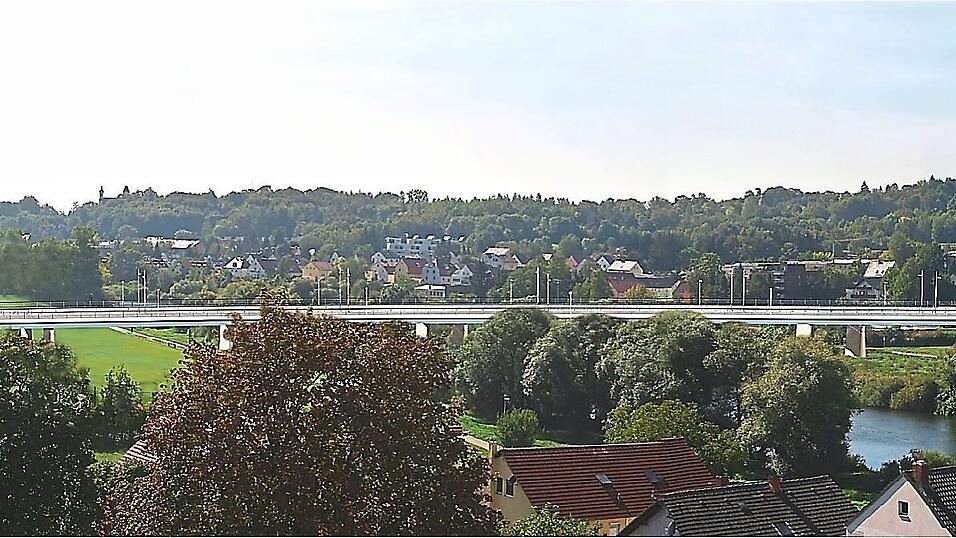 Kritisch sehen Gegner der Sallerner Regenbr&uuml;cke den Verlauf durch das Naturschutzgebiet am Regen.