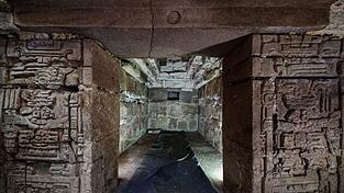 Das gut erhaltene Grab wurde im südlichen Bundesstaat Oaxaca gefunden Das gut erhaltene Grab wurde im südlichen Bundesstaat Oaxaca gefunden