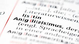 Immer mehr Worte aus dem Englischen werden seit Jahren eingedeutscht. Seit 2010 wird daher von einer unabh&auml;ngigen Jury j&auml;hrlich der Anglizismus des Jahres gek&uuml;rt. (Symbolbild)