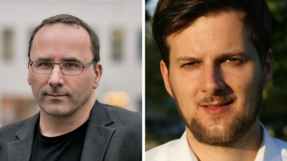 Politikwissenschaftler Michael Weigl (links) und TikTok-Experte Martin Fuchs. Politikwissenschaftler Michael Weigl (links) und TikTok-Experte Martin Fuchs.