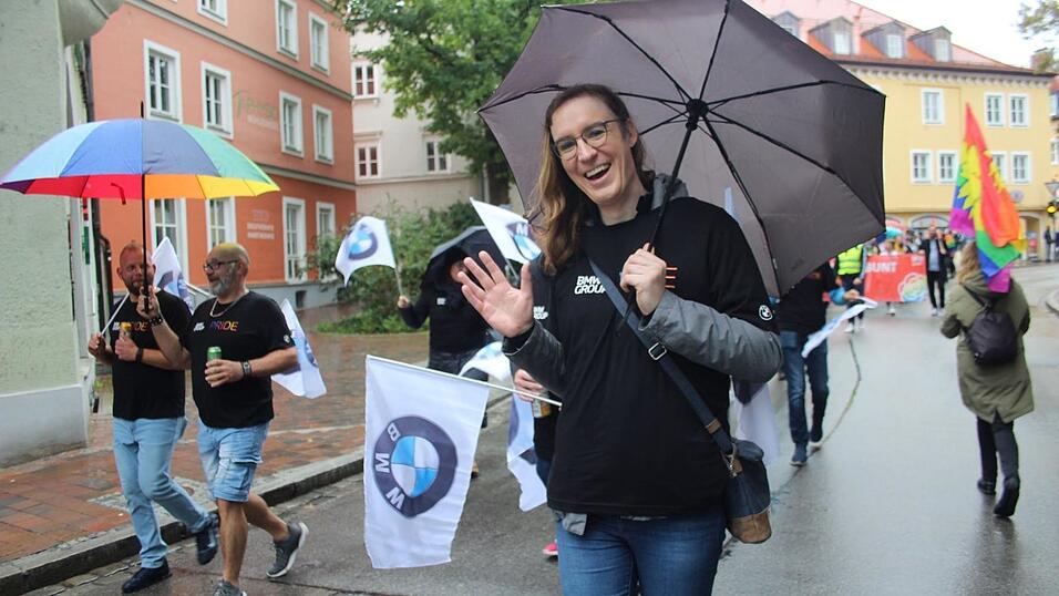 In Landshut fand am Samstag der Christopher Street Day statt.