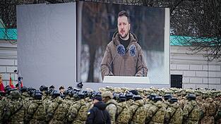 «Freie Wirtschaftszone»?: Selenskyj gibt Einblicke in den Stand der Verhandlungen. (Archivbild) «Freie Wirtschaftszone»?: Selenskyj gibt Einblicke in den Stand der Verhandlungen. (Archivbild)