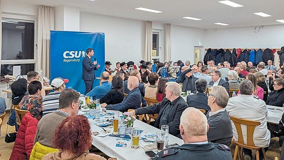 Der Saal war gut gef&uuml;llt beim Neujahrsempfang der CSU Nord.