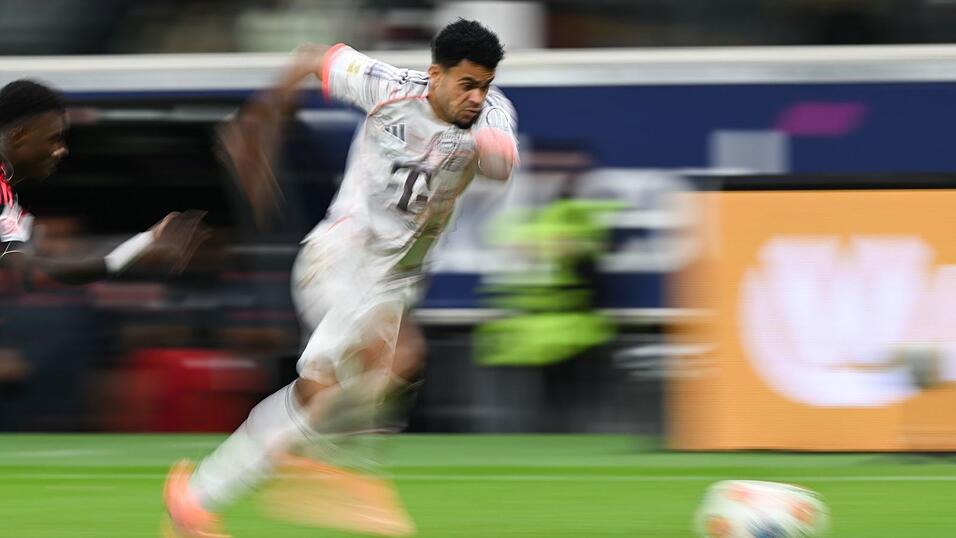 Bayern-Stürmer Luiz Díaz war der Matchwinner beim 3:0 in Frankfurt.