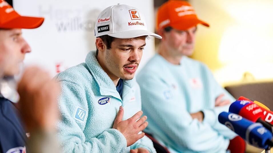 Im Zentrum der Aufmerksamkeit: Philipp Raimund.