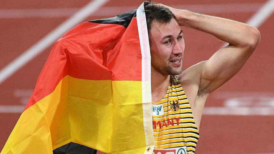 Kann seinen EM-Triumpf gar nicht richtig fassen: Zehnkampf-König Niklas Kaul. Kann seinen EM-Triumpf gar nicht richtig fassen: Zehnkampf-König Niklas Kaul.