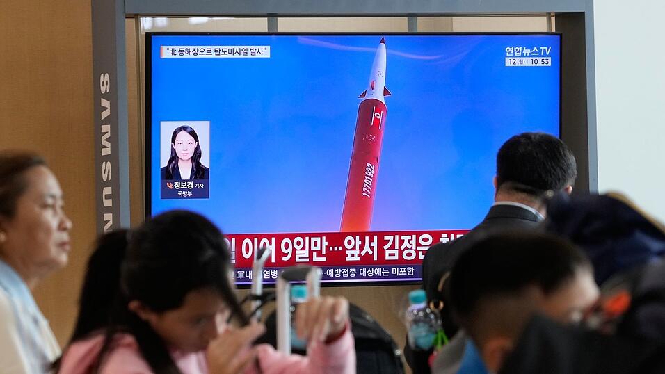 Südkorea und Japan haben einen weiteren Test nordkoreanischer Raketen verzeichnet. Südkorea und Japan haben einen weiteren Test nordkoreanischer Raketen verzeichnet.
