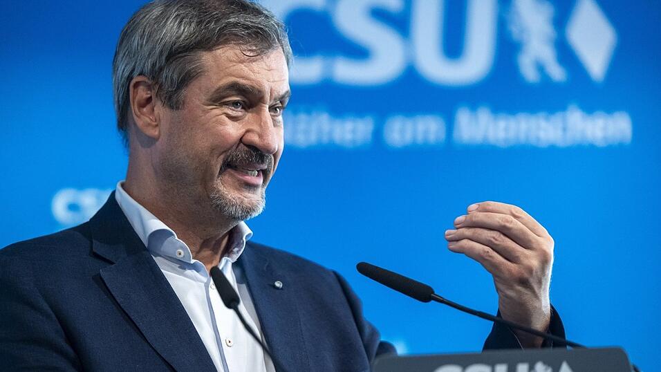 Der von Brüssel vorgelegte Vorschlag für den Unionsfinanzrahmen von 2028 bis 2034 sei „nicht akzeptabel', sagt Ministerpräsident Markus Söder. Der von Brüssel vorgelegte Vorschlag für den Unionsfinanzrahmen von 2028 bis 2034 sei „nicht akzeptabel', sagt Ministerpräsident Markus Söder.