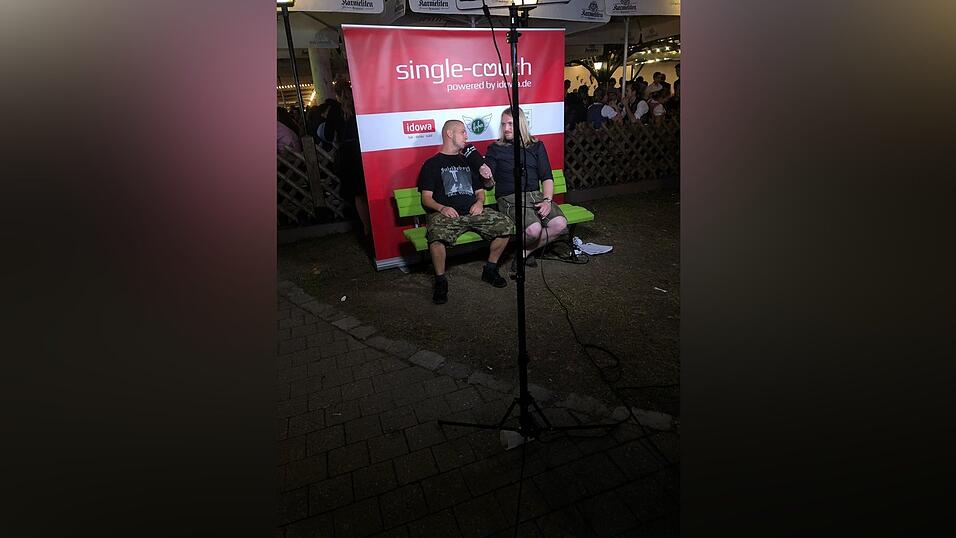 Die Single-Couch am 16. August in Bildern. Die Single-Couch am 16. August in Bildern.