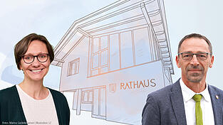 In Bayerbach k&auml;mpfen der amtierende B&uuml;rgermeister Werner Klanikow (FWB) und Veronika Meindl (BBB) um den Einzug ins Rathaus.