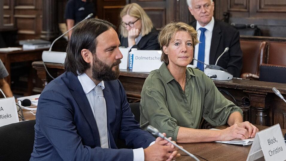 Die Angeklagte Block bestreitet, vorher von Tatplänen gewusst zu haben. Die Angeklagte Block bestreitet, vorher von Tatplänen gewusst zu haben.