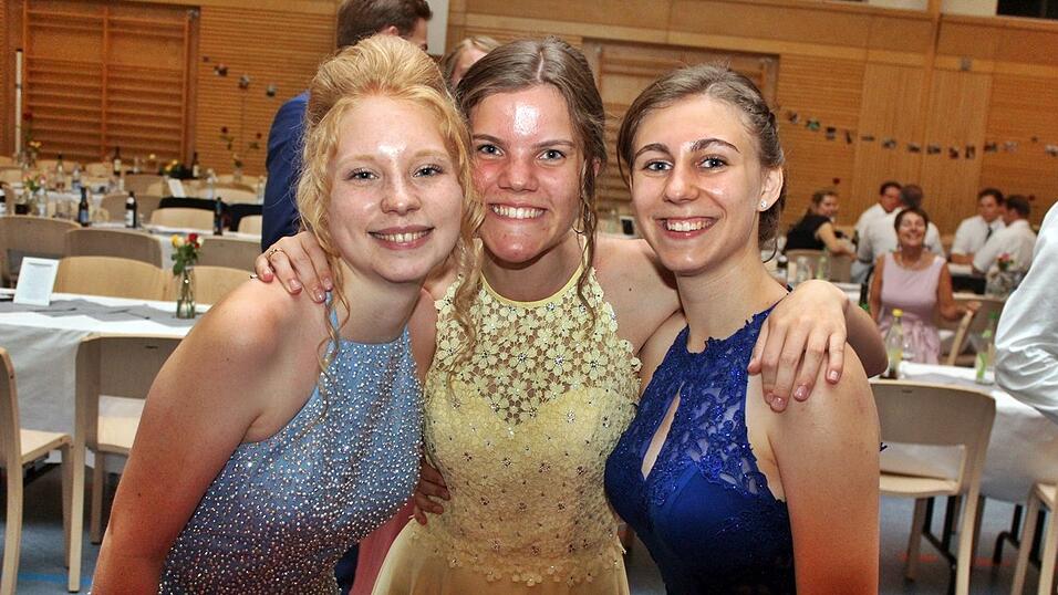 Beste Stimmung auf der Abifeier des Gymnasiums Seligenthal.