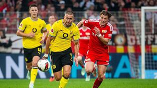 Dortmund und Union boten sich ein hart umkämpftes, aber nicht hochklassiges Spiel Dortmund und Union boten sich ein hart umkämpftes, aber nicht hochklassiges Spiel