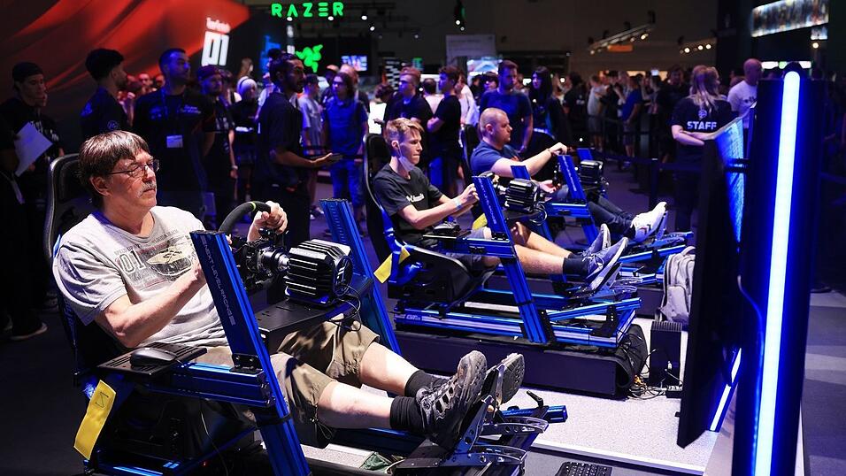 Viele Spiele konnte man vor Ort ausprobieren.