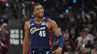 Die Cavaliers mit Donovan Mitchell haben beide Heimspiele zum Auftakt der Playoffs gewonnen.