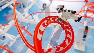 Fast 2.400 Hersteller aus 71 L&auml;ndern zeigen auf der Spielwarenmesse ihre Neuheiten - zum Beispiel Playmobil mit einem Konstruktionsspielzeug.