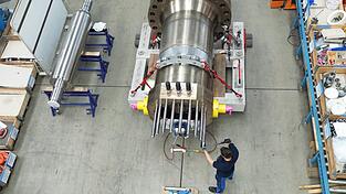 Die deutsche Industrie verzeichnet wieder mehr Bestellungen.