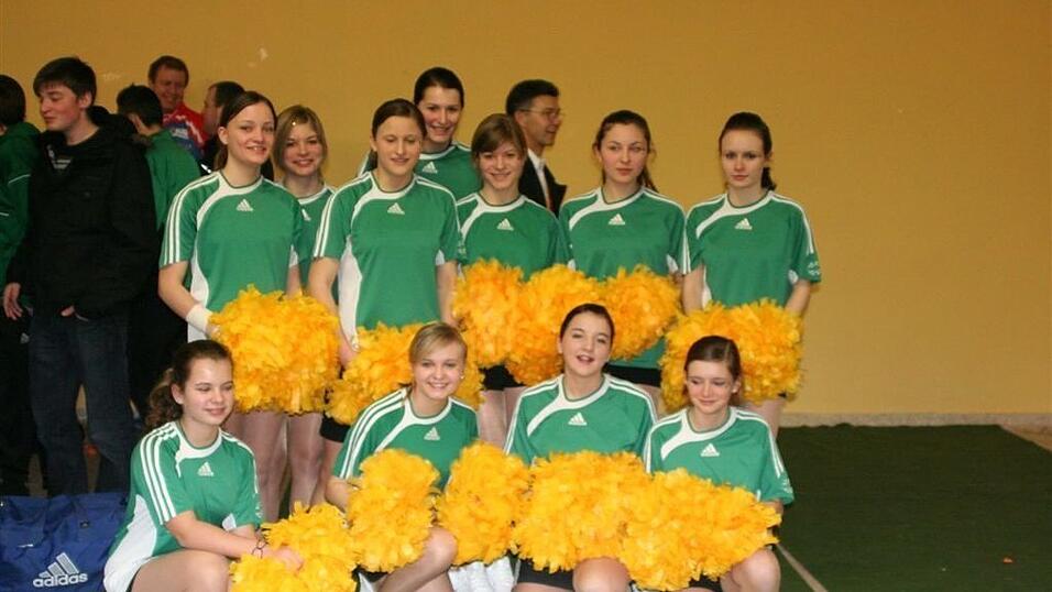 Das Cheerleading-Team in Geisenhausen.
