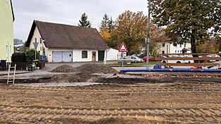 Der direkte Weg zum Kindergarten in Schwarzach ist aktuell aufgrund von Bauarbeiten gesperrt.