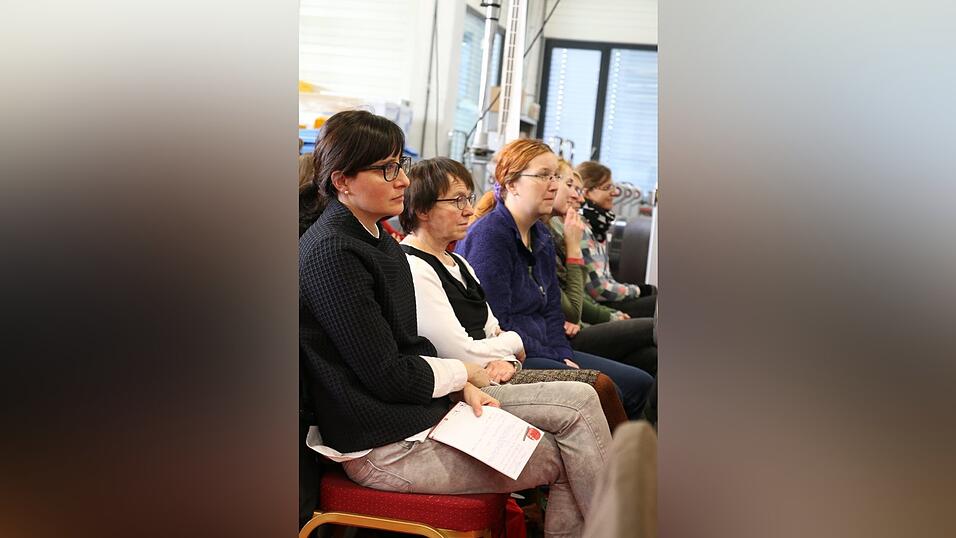 Impressionen vom Lehrermedientag in der Druckerei der Landshuter Zeitung.