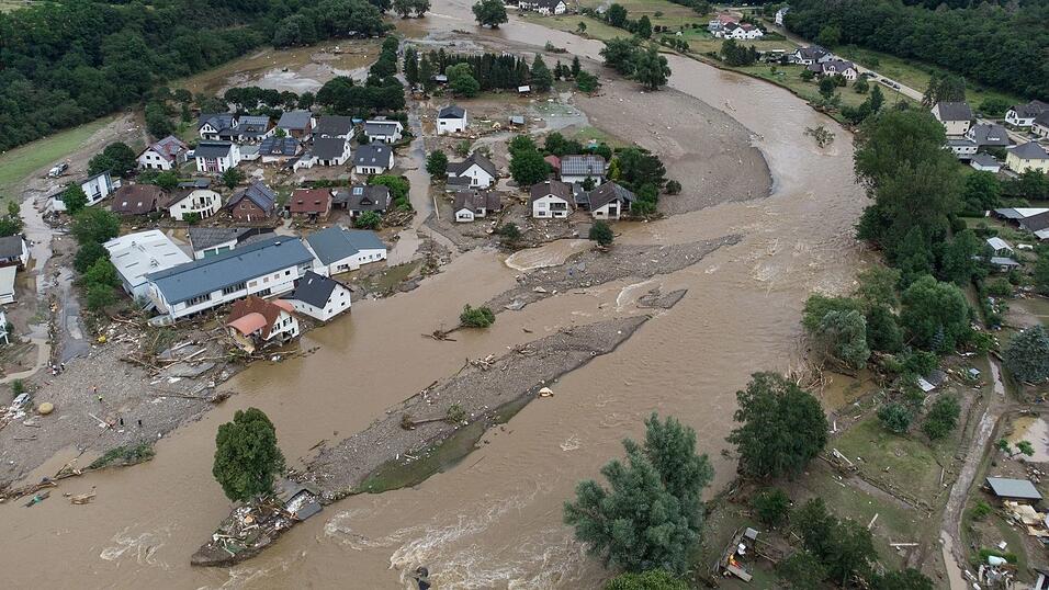 So sah es damals kurz nach der Flut im Ahrtal aus. (Archivbild)