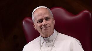 Wirbt für mehr Klimaschutz: Papst Leo. Wirbt für mehr Klimaschutz: Papst Leo.