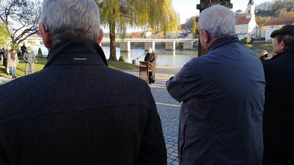 Gedenkstunde zur Reichspogromnacht in Passau.