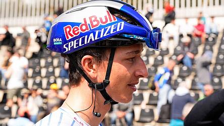 Florian Lipowitz &uuml;berzeugt bei der Katalonien-Rundfahrt. (Archivbild)