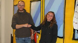 Der ehemalige Stadtjugendpfleger Lukas Weller hält seine Nachfolgerin Kristina Demmelmaier für eine gute Wahl.