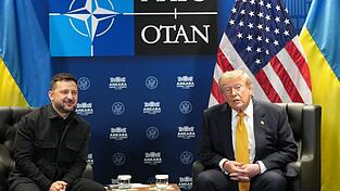 Trump sagt Selenskyj eine Lizenz für Patriot-Flugabwehrraketen zu. (Archivbild) Trump sagt Selenskyj eine Lizenz für Patriot-Flugabwehrraketen zu. (Archivbild)
