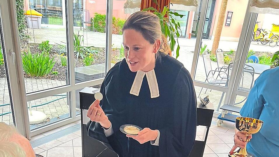 Pfarrerin Johanna Krieger ist eine der Kursleiterinnen. Pfarrerin Johanna Krieger ist eine der Kursleiterinnen.