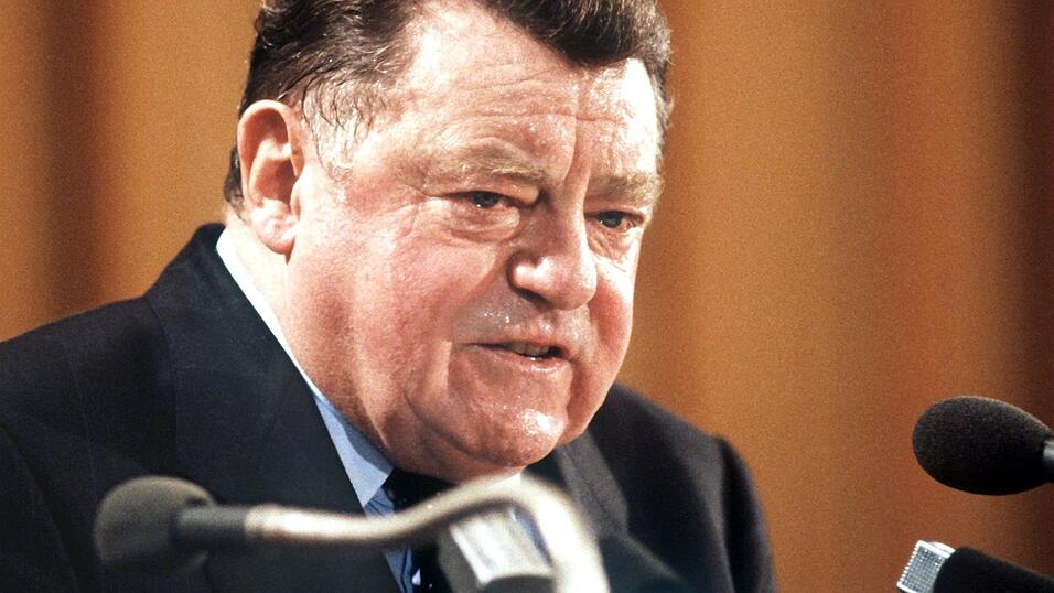 Bis heute ist Franz Josef Strauß der Rekordhalter bei den Stimmergebnissen der CSU-Chefs. (Archivbild)