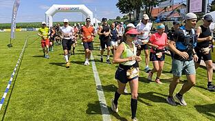 Insgesamt wurden 52 Kilometer gelaufen. Insgesamt wurden 52 Kilometer gelaufen.