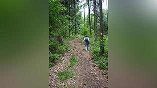 Wandern entspannt - auch auf hiesigen Wegen. Oder vielleicht da sogar noch mehr...