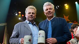 Zw&ouml;lf Jahre lang spielte Gerhard Wittmann (l.) Oberb&uuml;rgermeister Dieter Reiter im Singspiel am Nockherberg. Damit ist jetzt wohl Schluss.