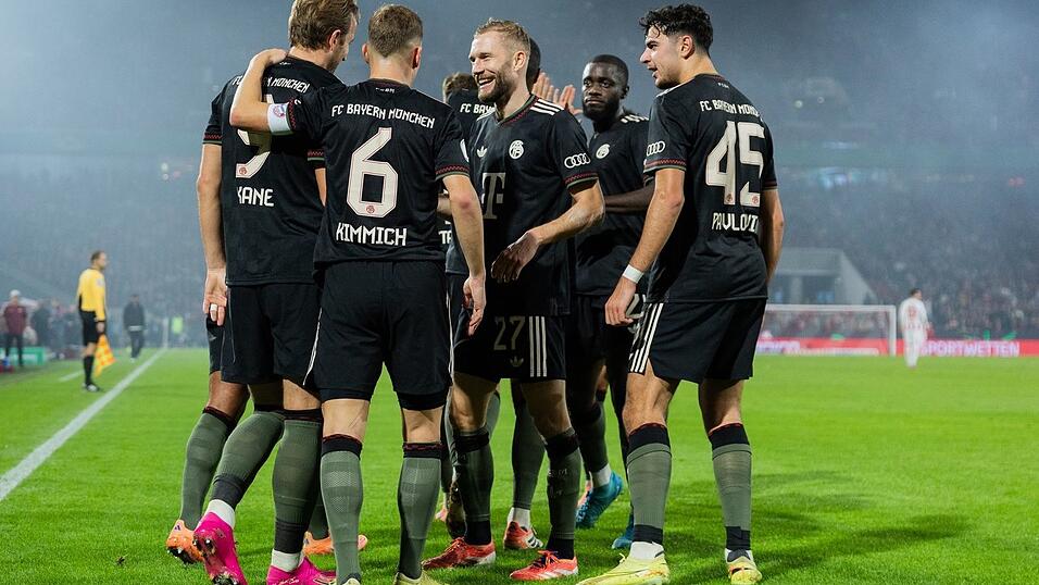 Bayern-Torjäger Harry Kane war auch im DFB-Pokal beim 1. FC Köln nicht zu stoppen. Bayern-Torjäger Harry Kane war auch im DFB-Pokal beim 1. FC Köln nicht zu stoppen.