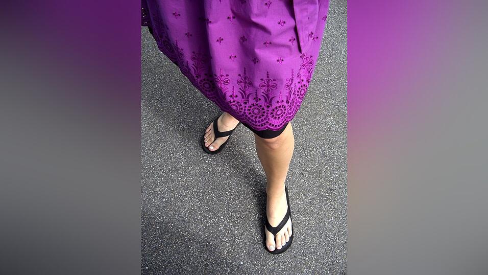 Flip-Flops zum Dirndl gehen gar nicht