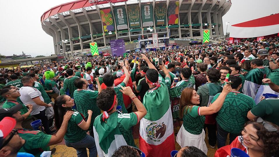 &Uuml;ber 2200 Meter hoch gelegen: Das WM-Stadion in Mexiko-Stadt.