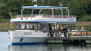Charlotte Knobloch taufte das Schiff auf den Namen «Gmund». Charlotte Knobloch taufte das Schiff auf den Namen «Gmund».
