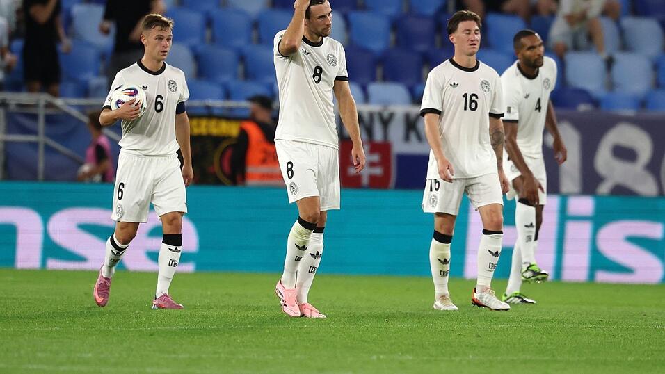 Den Auftakt in der WM-Qualifikation hatten sich Joshua Kimmich und Co. anders vorgestellt. Den Auftakt in der WM-Qualifikation hatten sich Joshua Kimmich und Co. anders vorgestellt.
