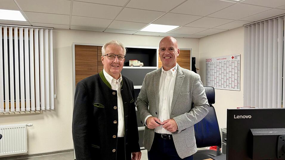 Franz Schedlbauer und Markus Eckhardt (rechts).